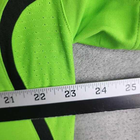 Men's Green Nike Tiger Woods Collection Polo Shirt Dri Fit Short Sleeve Size L - Picture 10 of 12